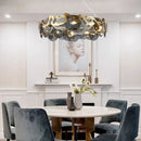 LED Crystal Chandelier Pendant Light Fixture for Modern Minimalist Luxury Home Decor by Ljojo