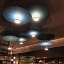 Ljojo Circular Art Decoration Fabric Pendant Light Modern Minimalist Creative Danish Designer Bedroom Dining Room