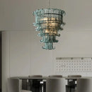 Ljojo Light Luxury Glass Chandelier for Living Room and Restaurant