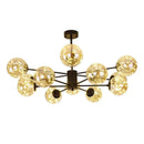 Ljojo Modern Glass Ball Pendant Light for Living Room, Dining Room, LED Indoor Lighting