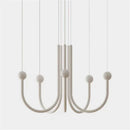 LED Ceiling Pendant Light Modern Metal French Chandelier Home Decor Lamps by Ljojo