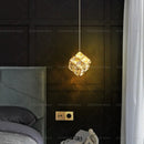 Ljojo Luxury Crystal Bedside Chandelier for Designer Living Room Wall & Hotel Bedroom