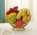 Iron Art Fruit Plate Basket for Living Room Table by Ljojo