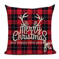Linen Christmas Cushion Covers for Couch Living Room - Ljojo Glam Décor