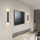 Ljojo 12W LED Wall Sconces - Up and Down Indoor Wall Lamps for Living Room and Bedside, Aluminum
