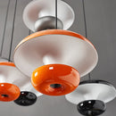 Modern Orange Black White Pendant Light Fixture for Dining Room Kitchen Island by Ljojo