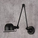 Ljojo LED Wall Lamp Loft Retro Adjustable Wall Lights for Bedroom Reading Lamps