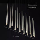 Ljojo Minimal Pendant Lights for Modern Spaces: Restaurants, Villas, Duplexes, LED Fixtures, Home Decor