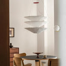 Italy Dupont Paper Umbrella Pendant Lights for Home Decor - Ljojo Chandeliers