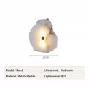 Modern Luxury Spanish Marble Alabaster Wall Sconce by Ljojo for Bedroom Livingroom Staircase