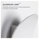 LED Wall Lamp Indoor Outdoor IP65 Waterproof White Black Modern Minimalist Aluminum Home Light Garden Light
