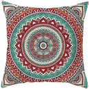 Ljojo Mandala Print Square Pillowcase - Home Decor Cushion Cover