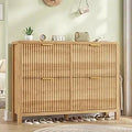Ljojo™ 4-Drawer Wooden Shoe Organizer for Entryway Storage