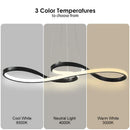 Ljojo LED Cord Pendant Chandelier - Nordic Design - 48w Hanging Lamp