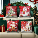 Ljojo LED Light Luminous Pillowcase - Christmas Decoration & Sofa Cushion Cover