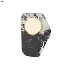 Ljojo Luxury Marble LED Wall Sconce White Glass Modern Wall Light