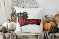 Cozy Halloween Library Pillow Cover for Sofa, Bedroom & Car by Ljojo