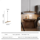 Minimalist Chinese Style Solid Wood Chandelier for Living and Dining Room by Ljojo