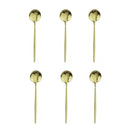Ljojo Mini Stainless Steel Tea Spoon Set for Coffee, Tea, and Sauces