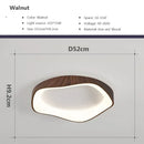 LED Ceiling Chandelier Cream Eyeprotection for Bedroom – Minimalist Pendant Light by Ljojo
