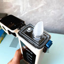 Ljojo 350ML Double Layer Square Plastic Water Bottle With Straw