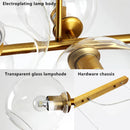 Ljojo LED Glass Pendant Light: Minimalist Nordic Design for Living Room and Bedroom
