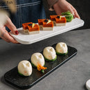 Ljojo Matte Ceramic Sushi Dessert Steak Pasta Plate Set