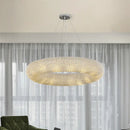 American K9 Crystal E14 LED Pendant Light | Modern Iron Hanging Lamp by Ljojo