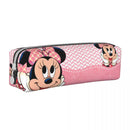 Ljojo Mickey Mouse Minnie Pencil Case: Big Capacity Zipper Pencil Pouch for Kids.