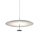 Ljojo Minimalist Gold Black Ceiling Pendant Light for Living Room - Ultra-thin Ring Suspension Lamp