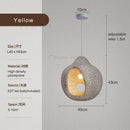 Ljojo Modern Black White LED Pendant Light Ceiling Hanging Lamp Home Decor