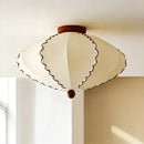Nordic Wabi-Sabi Style Lace Ceiling Lamp Retro Lantern Study Lighting by Ljojo