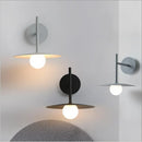 Nordic Designer LED Wall Light for Bedroom Black Indoor Lighting by Ljojo
