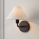 Modern Fabric LED Wall Lamps Retro Creative Bedside Light for Living Room Study Loft Ljojo
