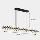 Ljojo LED Pendant Lights: Modern Chandeliers for Living & Dining Room Lighting