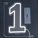 Ljojo™ Numbers Neon Sign 0-9 with Stand Base - USB Powered Dimmable Light Sign