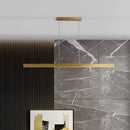 Ljojo Modern Nordic LED Pendant Lamp Chic Aluminum Golden Black Dining Room Fixture