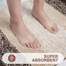 Ljojo 3D Non-Slip Bathroom Carpet 60x150cm Soft Absorbent Door Mat