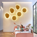 LED Wood Wall Lamp Modern Nordic Style Bedroom Stair Light by Ljojo