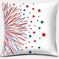 Ljojo LOVE USA Square Pillowcase for Home Decor