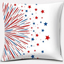 Ljojo LOVE USA Square Pillowcase for Home Decor
