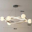 Ljojo LED Pendant Chandeliers for Modern Living and Dining Room Lighting