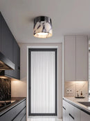 Ljojo Marble Corridor Entrance Light - Italian Luxury Stone Aisle Balcony Ceiling Light