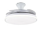Ljojo Silent Ceiling Fan with Lights for Master Bedroom | Home Decor Chandelier | 110V 220V