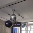 Ljojo LED Pendant Lava Lamp: Modern PVC Lighting for Home Decor & Kitchen Fixtures
