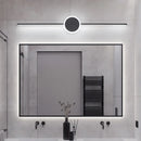 Ljojo LED Wall Lamps: White Black Mirror Headlights Sconce for Indoor Lighting