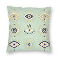Evil Eye Black Art Cushion Cover Mystery Spirit Pillowcase by Ljojo