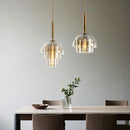 Glass Vintage Dining Room Chandelier Pendant Light by Ljojo