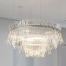 Luxury Chrome Crystal Chandelier Pendant Lamp for Living Room Bedroom Ljojo