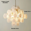 Modern Copper Pendant Light Luxury French Glass Designer Nordic Living Room Lamp By Ljojo